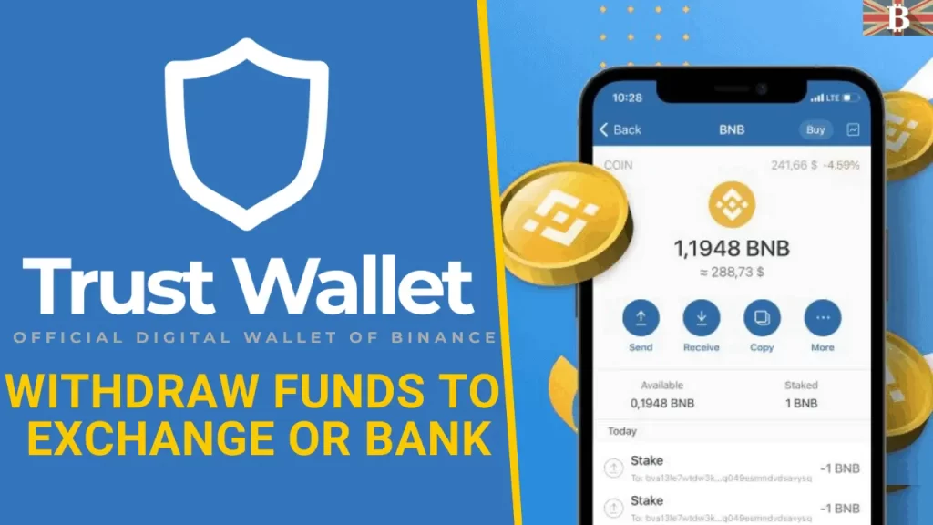 Can I transfer money from bank to trust wallet?